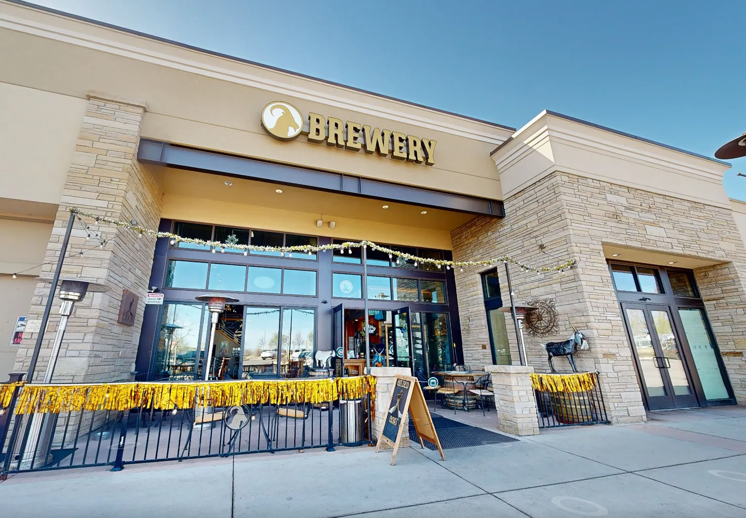 Exterior capture of Gilded Goat Brewing Company