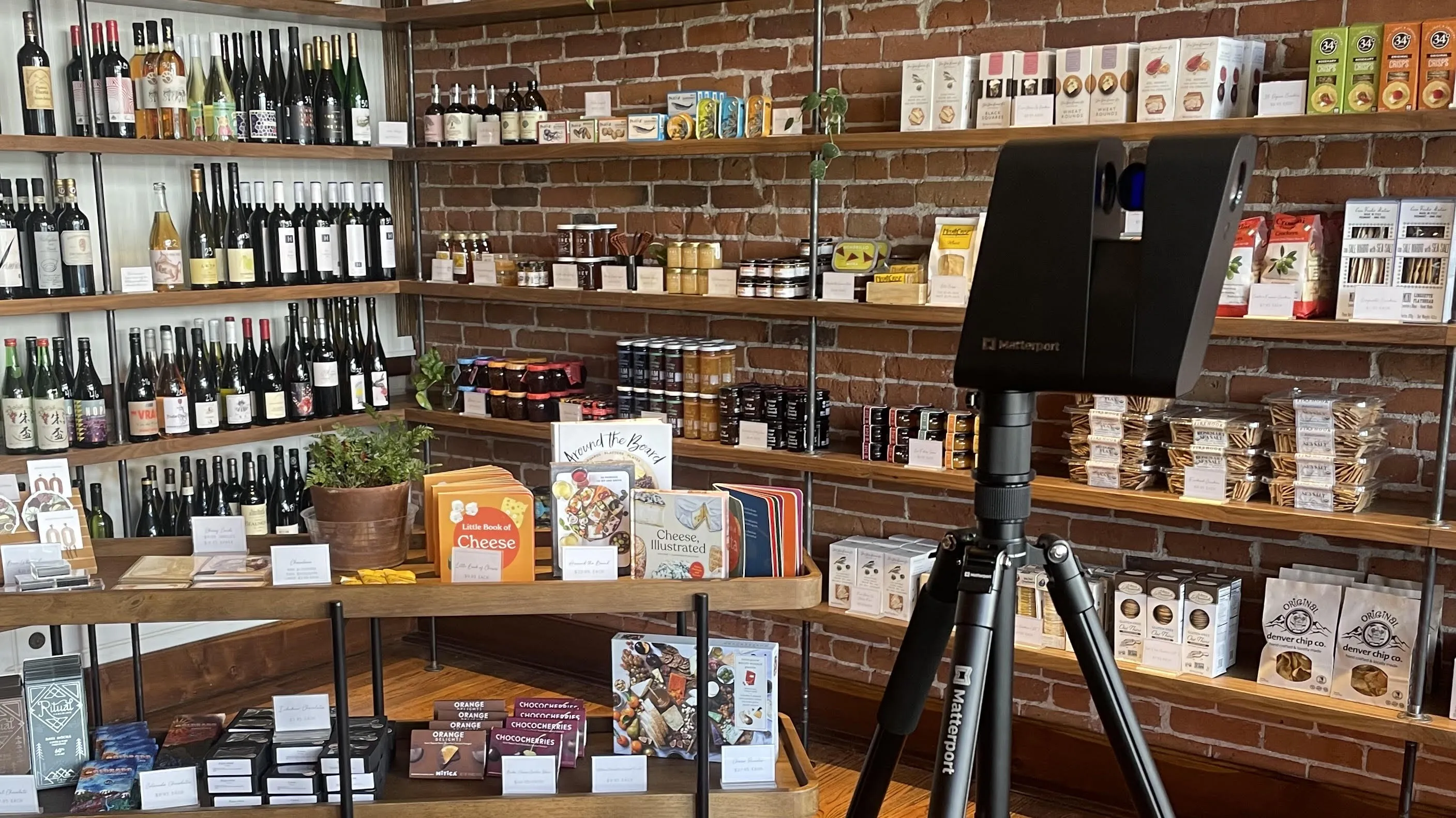 Alternate Matterport Pro3 setup view