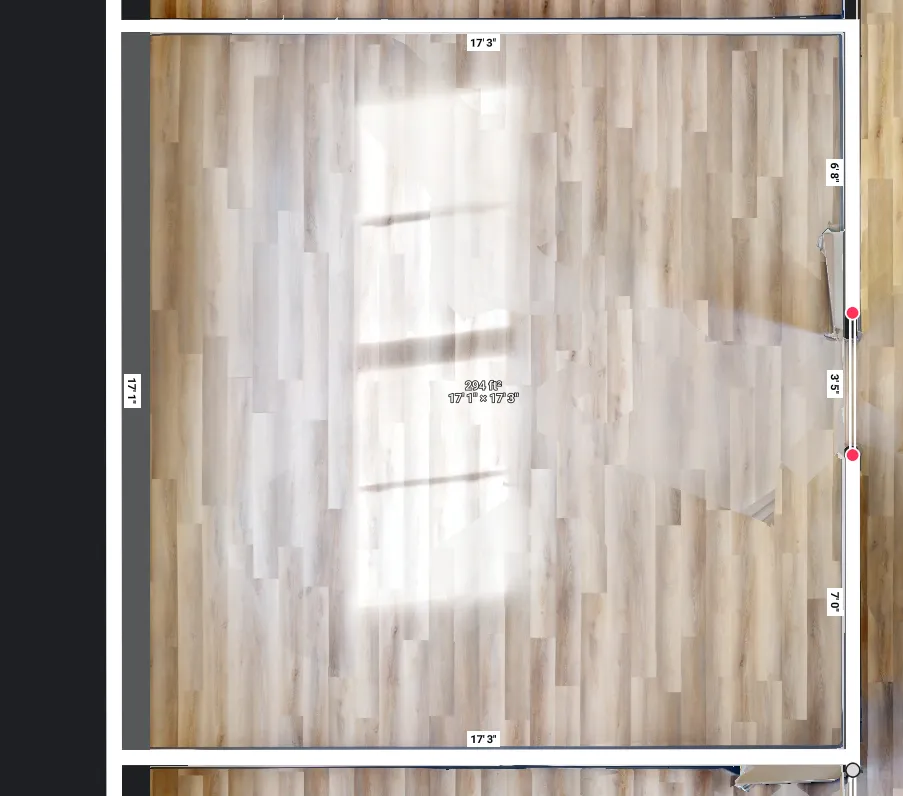 Additional measurement reference from gym scan
